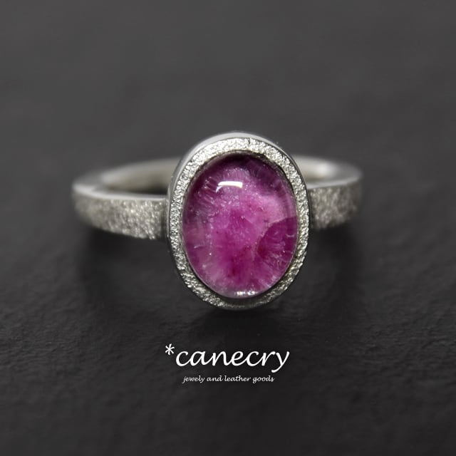 ユーディアライトのリング | 天然石ジュエリーの Canecry