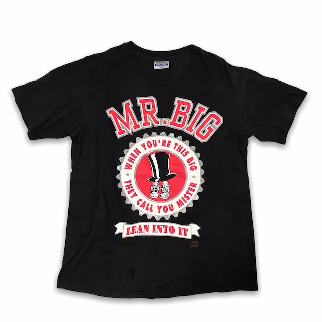 【90's vintage】 MR.BIG 1991,92 WORLD TOUR T-SHIRT