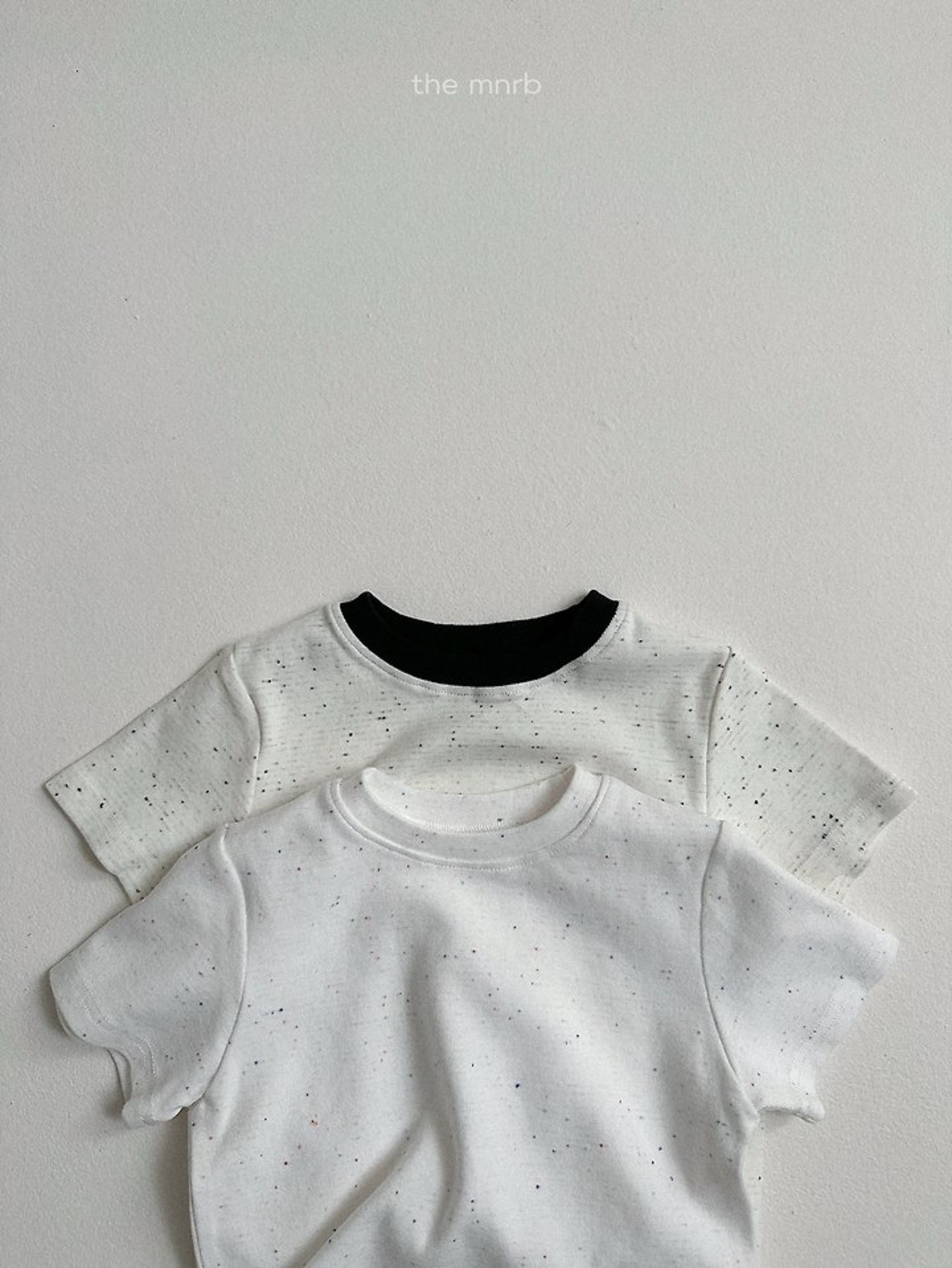 [the mnrb] Cookies and Cream Short Sleeve T-shirt / [미니로브] 쿠앤크반팔티