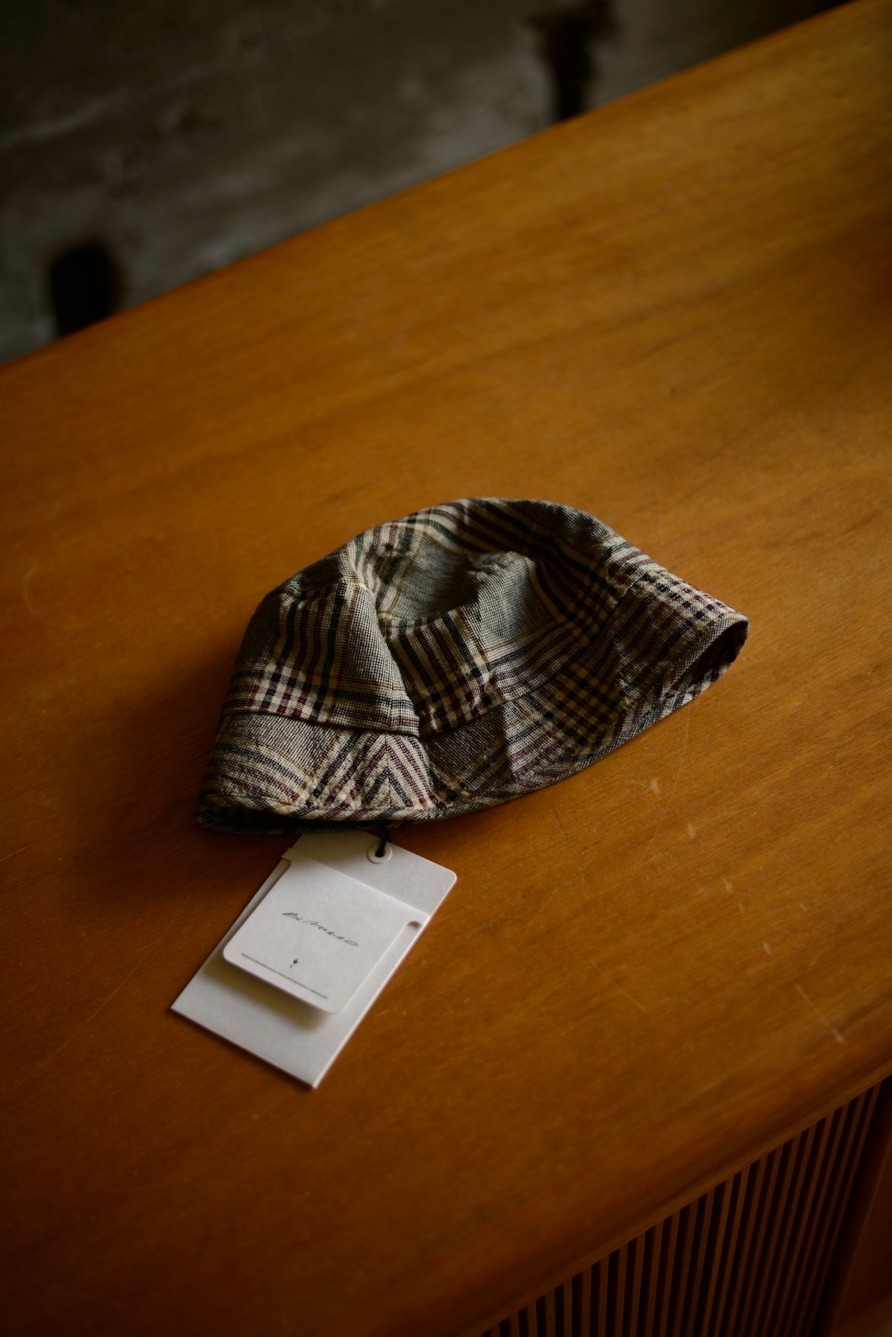 blackbird / bucket hat (check)