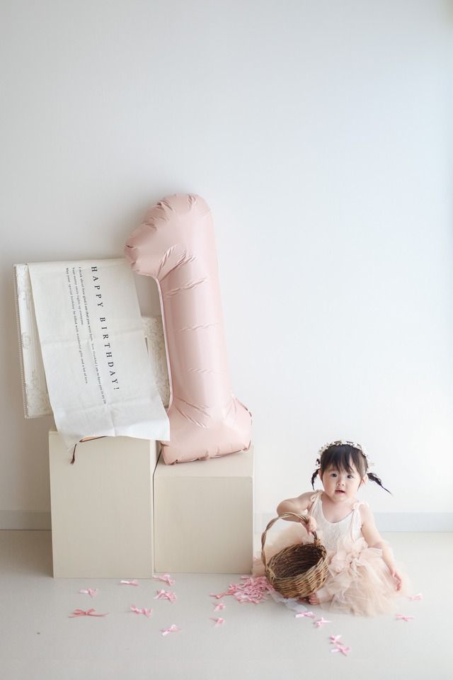 即納tiered dress＆キラキラリーフ花冠②点set 　一部お取り寄せ