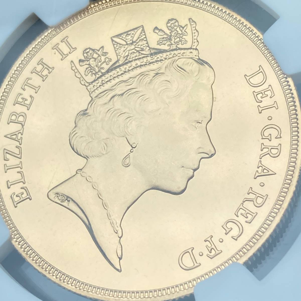 割引購入 【NGC準最高鑑定】1983年 エリザベス女王即位30周年記念 金貨 