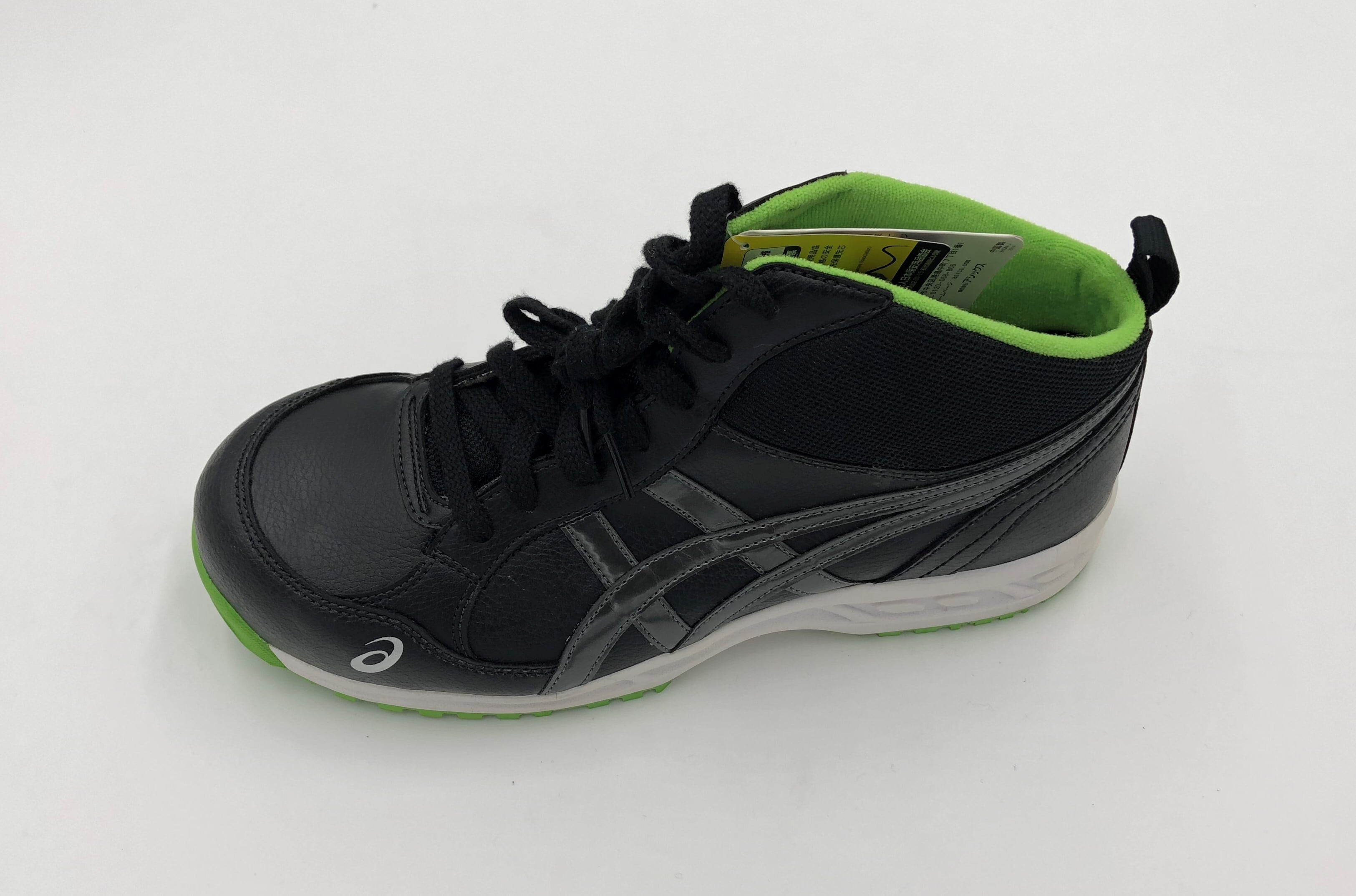 FIS35L アシックスウィンジョブ35L 9095：ブラック×ダークグレー