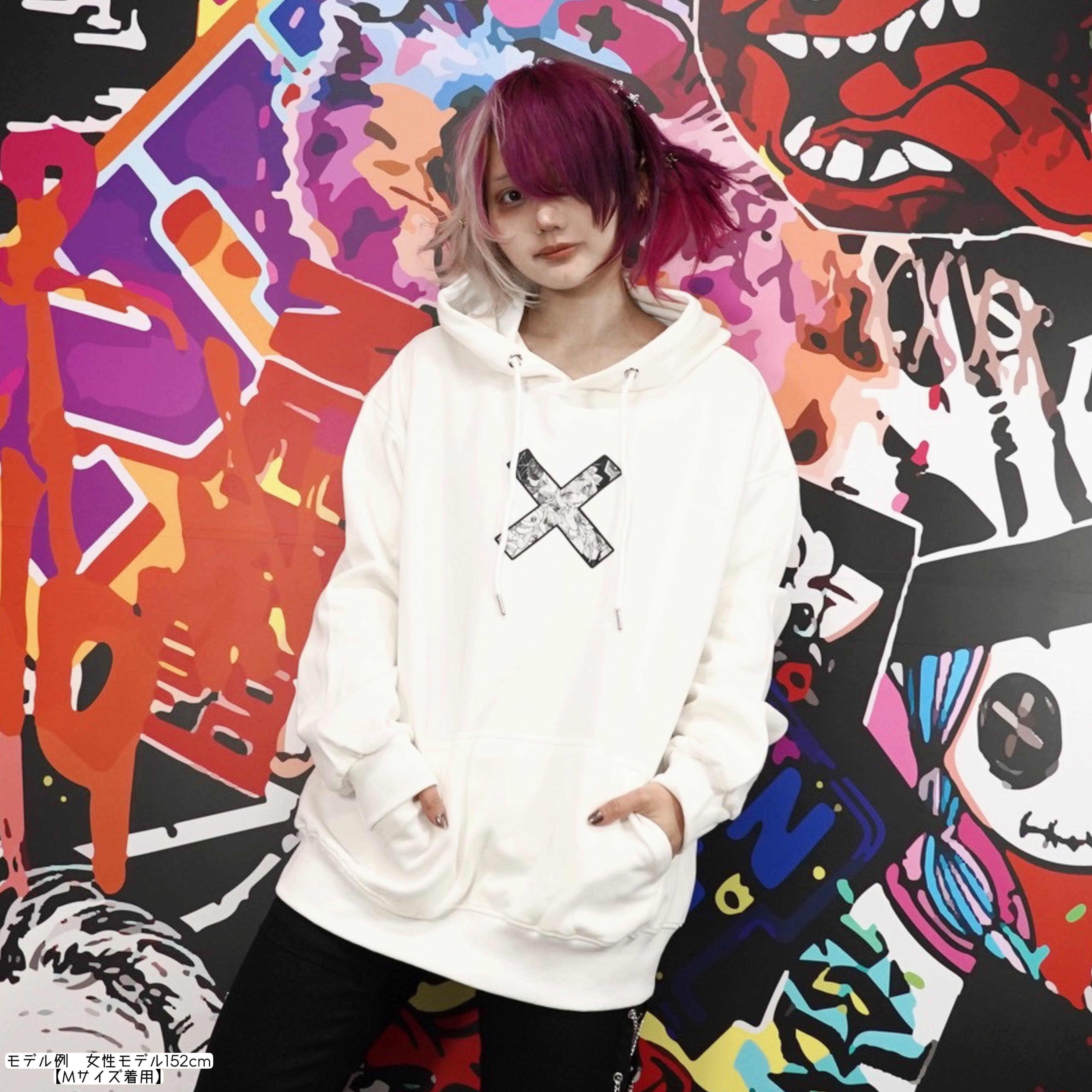 上倉エク×NIERコラボ LONG SLEEVE PULLOVER PARKA 【2サイズ展開