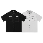 ストリート Chicano プリント シャツ T1681