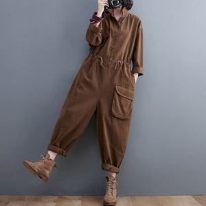 Long Sleeve Straight Overall / 長袖 ストレート オーバーオール