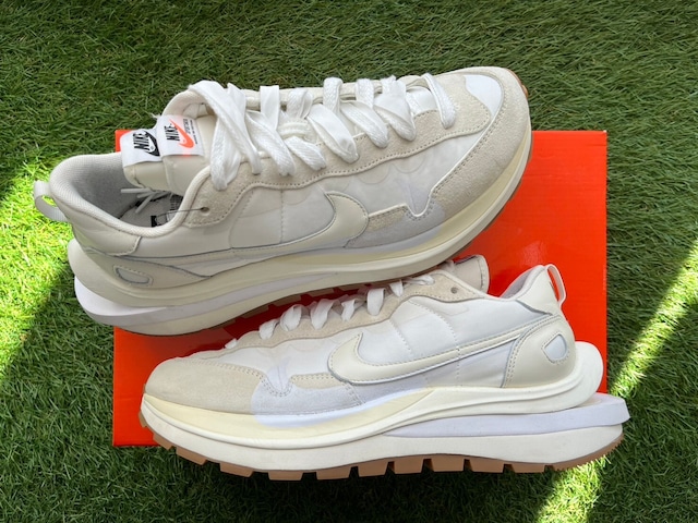 NIKE × sacai VAPOR WAFFLE WHITE GUM SACAI DD1875-100 28.5cm 31406