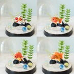 ◌金魚の涼飾り◌ アズマニシキ(東錦)　和紙アクアリウム／和紙インテリア