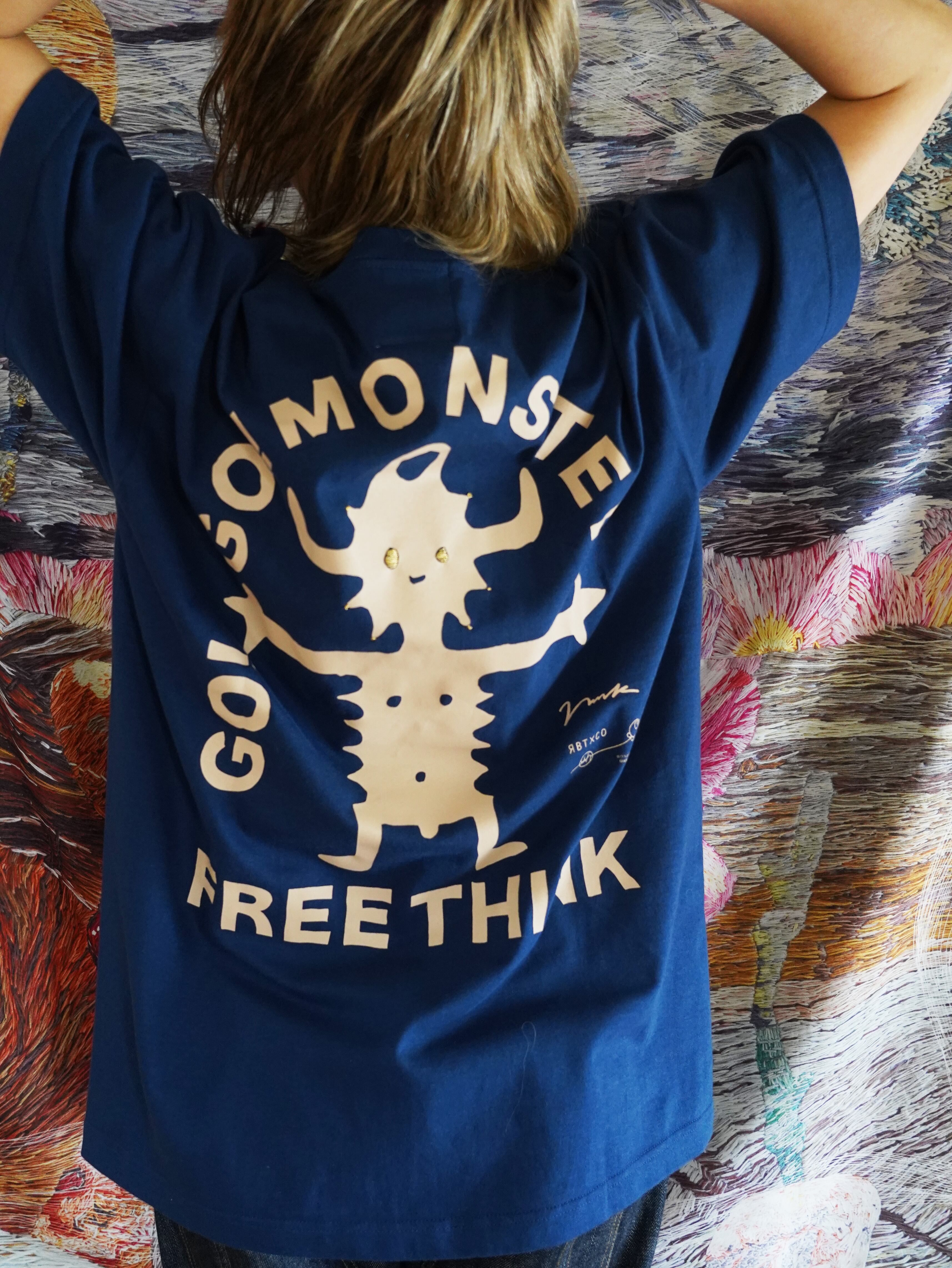 RBTXCO × SAWAKO NINOMIYA 『 FREE THINK T-shirts / 我ら宇宙の民 』