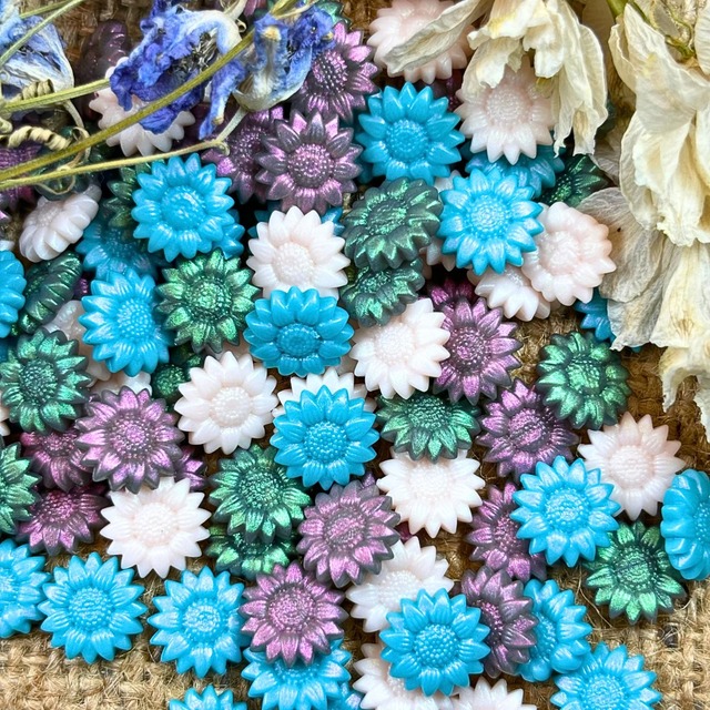 【サンフラワー型】【4種ミックス】キャンディサンフラワー　リフレッシュ【約100粒】＃SWBS-C1