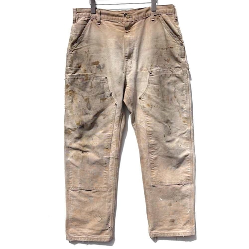 【Carhartt】Vintage High-Aged Double Knee Painter Pants【2000s-】Vintage Duck Painter Pants W-36