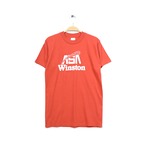 80S USA製 ASA Winston ソフトボール ヴィンテージ Tシャツ メンズM シングルステッチ 赤色 アメカジ 古着 @BB0645