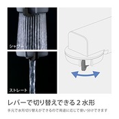 タカギ(Takagi) ラクロック蛇口分岐シャワー G1074GY
