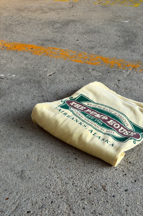 PORT AUTHORITY 1990's Made in USA Single Stitch Tee "The Pump House Restaurant" Old Souvenir Print Tee ポートオーソリティー 90s USA製 シングルステッチ Tシャツ