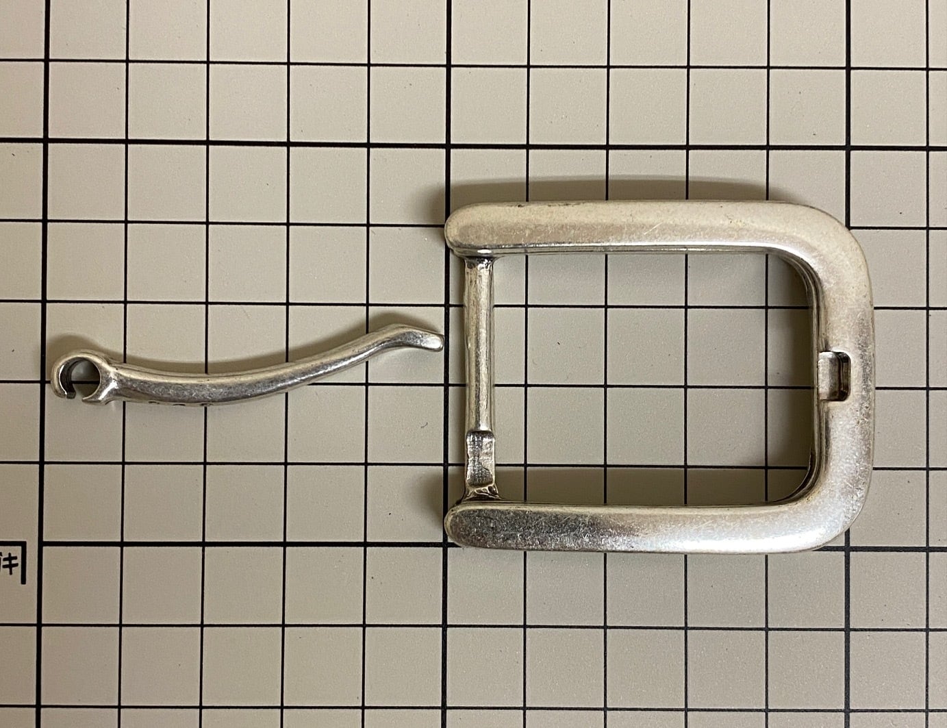 イタリア輸入金具 バックル③ 30mm | （有）高橋商店