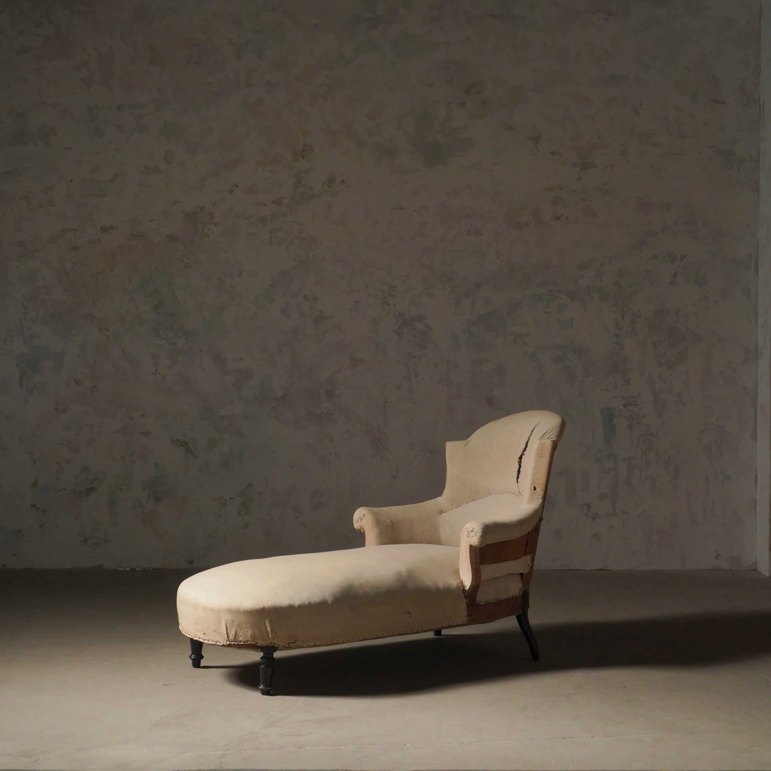 ソファ/フレンチヌードソファー/アンティークソファー/フランスアンティーク/1880年代/空間装飾/店舗什器