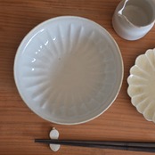 たくまポタリー 6寸鉢 白 / 2104700000594