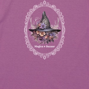 オリジナルTシャツ　魔女の帽子屋さん　パープルウィッチハットPR　OR001