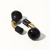 officekk チューブレス用エアバルL型 2個SET 耐久バルブコアに変更済み 予備のバルブコア タイヤ交換の際ご一緒に L型で入れやすい スクーターや小径ホイール車両などに