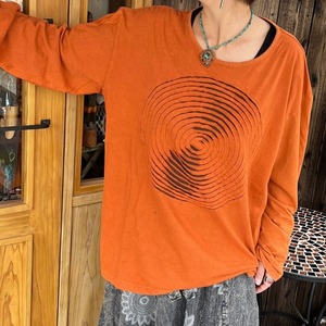 ぐるぐるビッグロングスリーブ