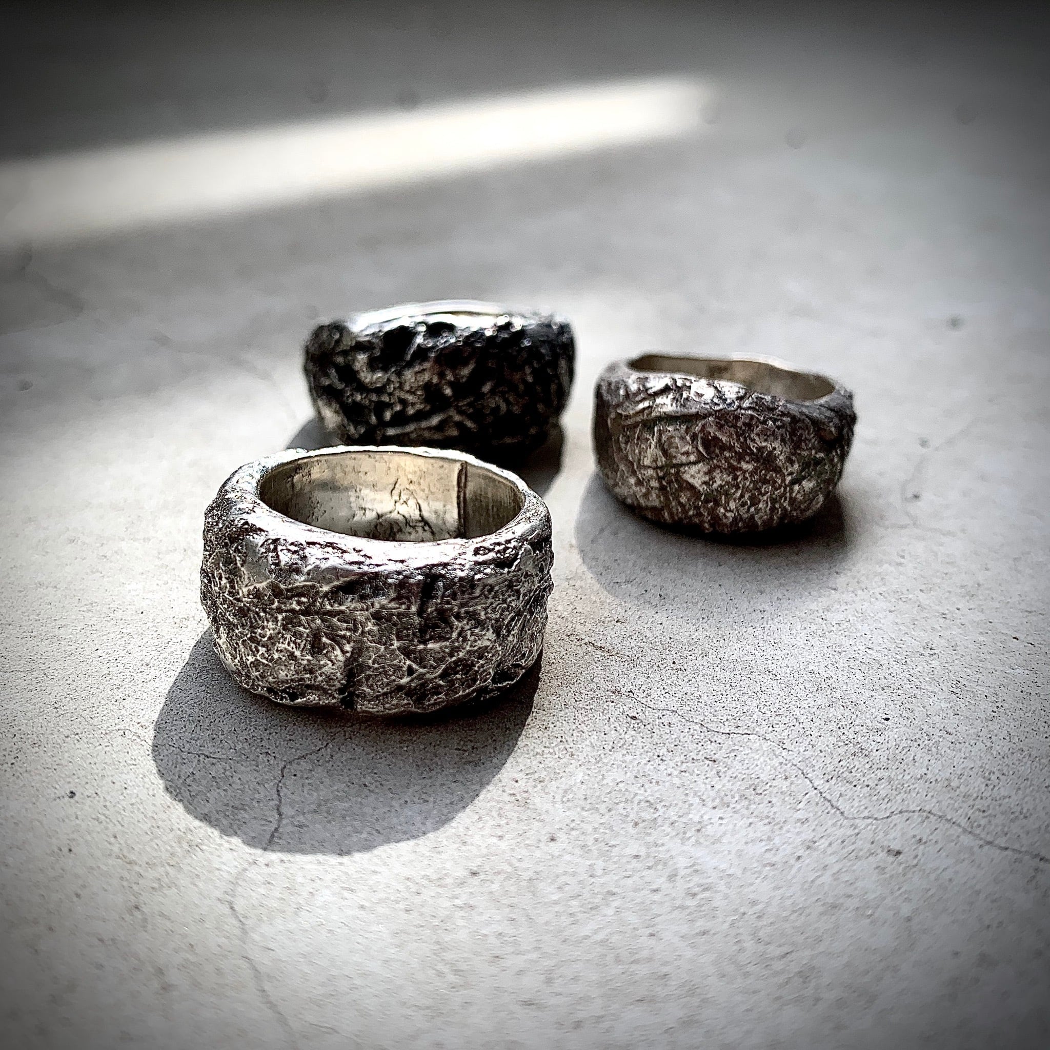 silver ring 【concrete】/ silver999