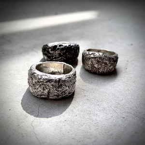 silver ring 【concrete】/ silver999