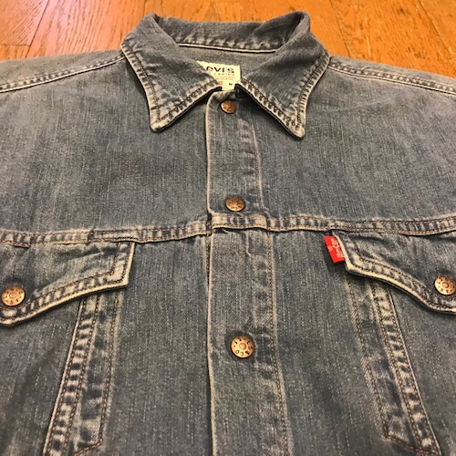 Levi's レディース デニム シャツ ★【クリックポスト利用で送料無料】