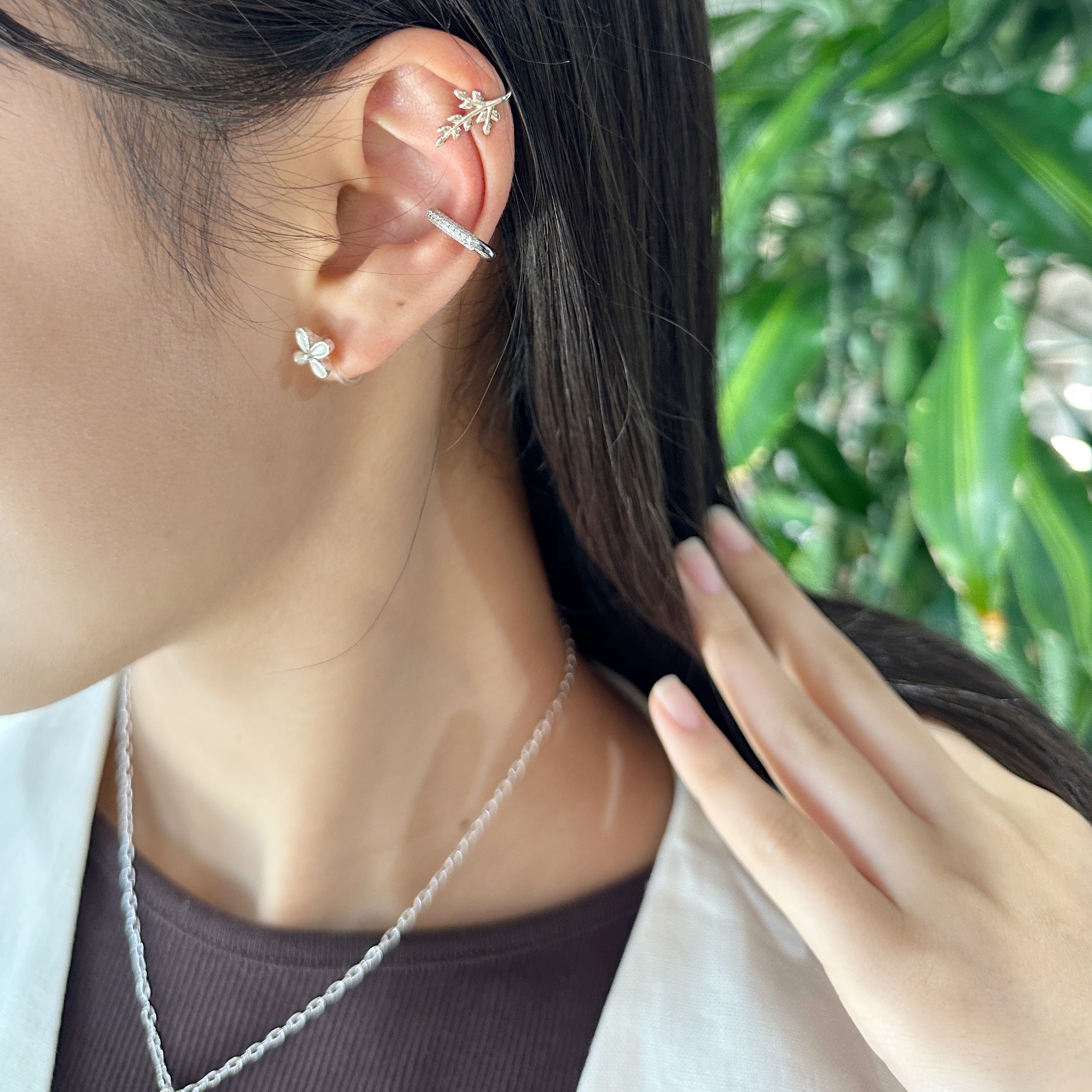 イヤーカフ リーフ | 【公式通販】鎌倉のシルバージュエリー専門店