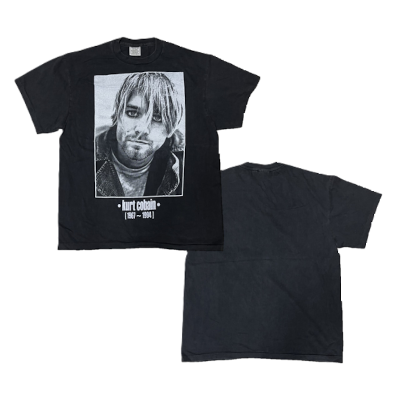 2007 NIRVANA カート コバーン バンド 追悼 Tシャツ Kurt Cobain / カート・コバーン 追悼 Tシャツ ニルヴァーナ | craif