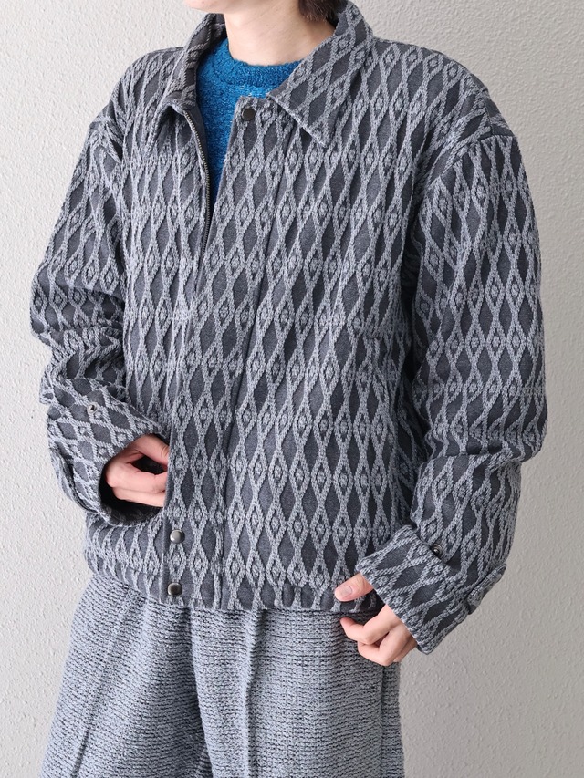 【ISA BOULDER】DIAMOND JACKET/ash