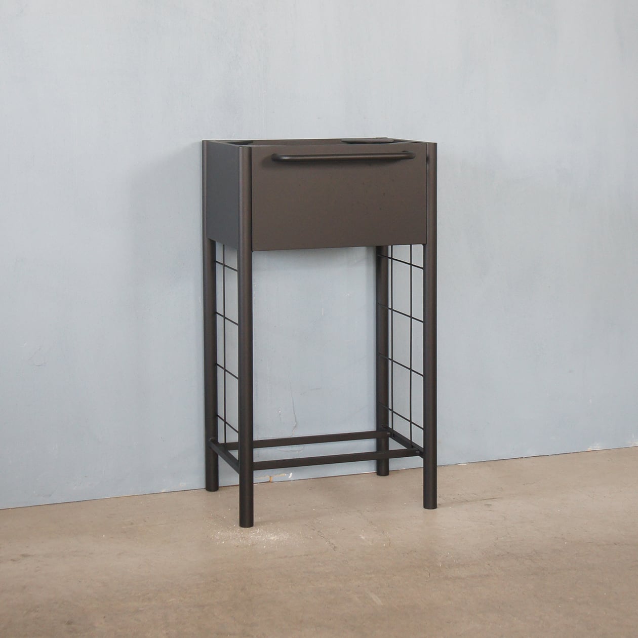 ムク 洗面フレーム 小 【W-MUK1752】サンドブラック