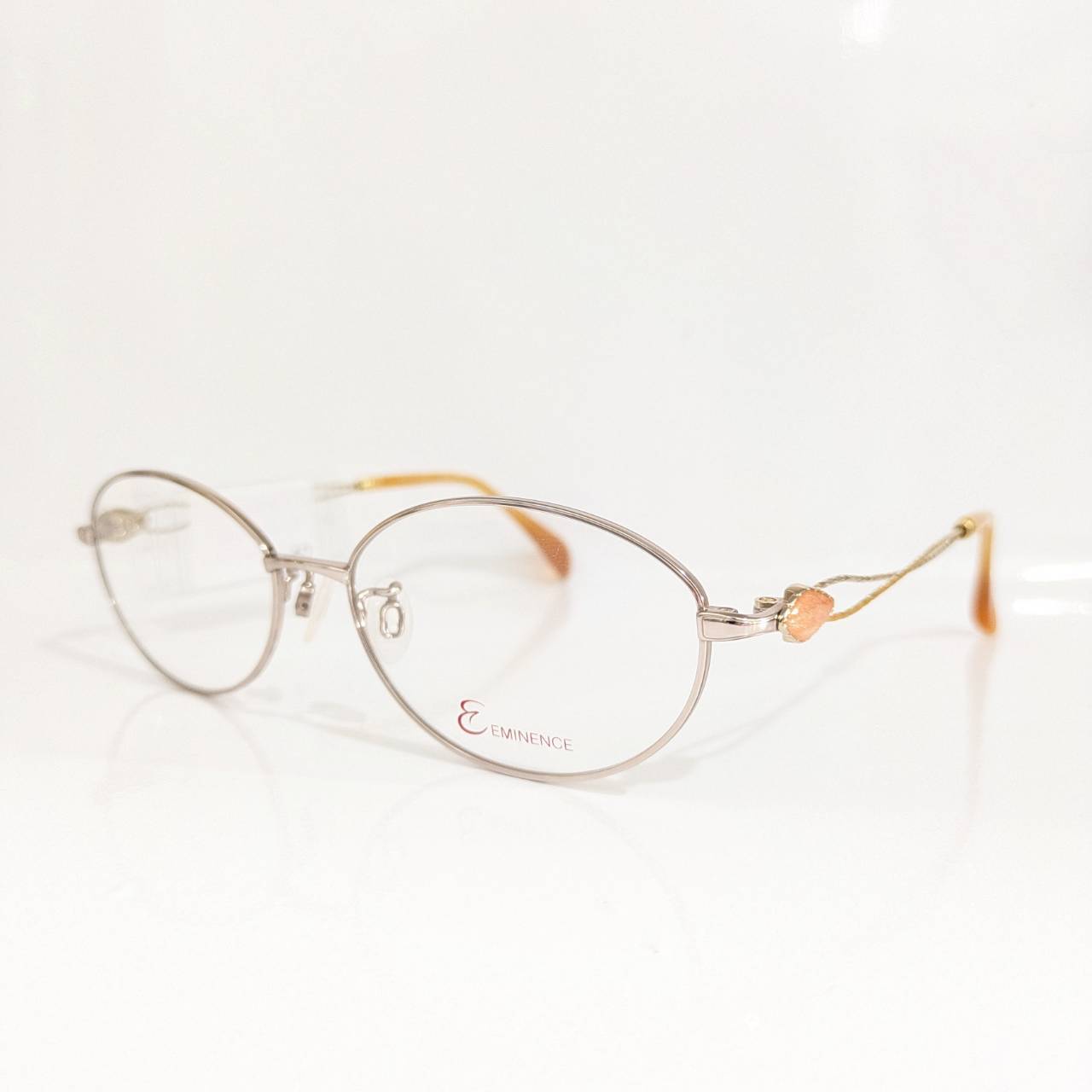 【EMINENCE】オーバルメタルフレーム ゴールド