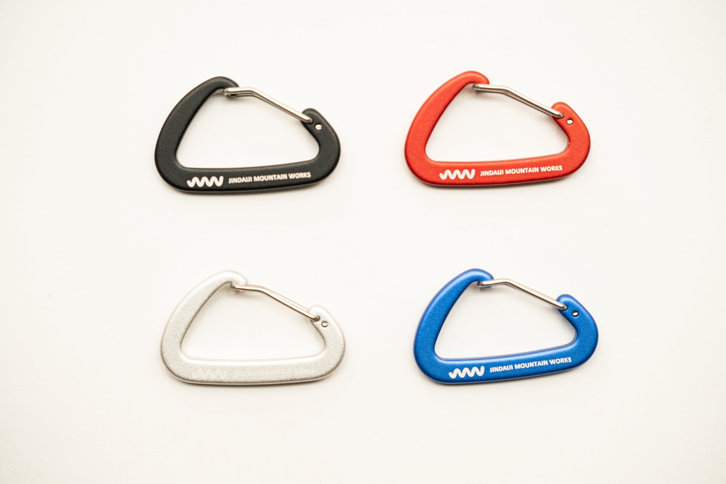 JMW Mini Carabiner 4 Colors (4個set) | JINDAIJI MOUNTAIN WORKS