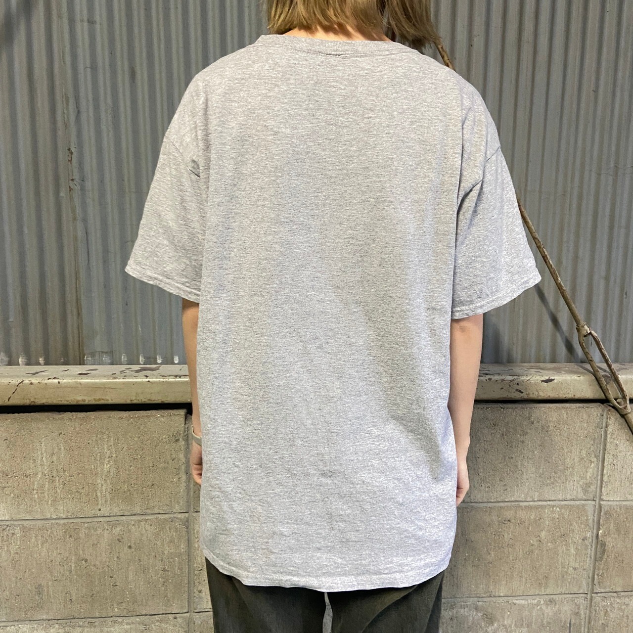 POPEYE ポパイ DJ キャラクタープリントTシャツ メンズM 古着 ライト 