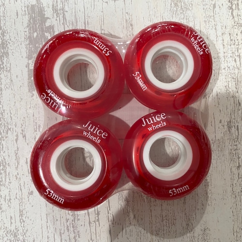 【JUICE】SOFT WHEEL / RED CLEAR