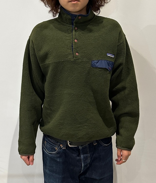 -Patagonia- Vintage 90-00s M Snap-T Fleece Pullover