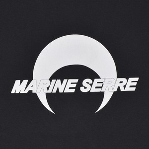 【MARINE SERRE】COTTON JERSEY LOOSE FIT T-SHIRT