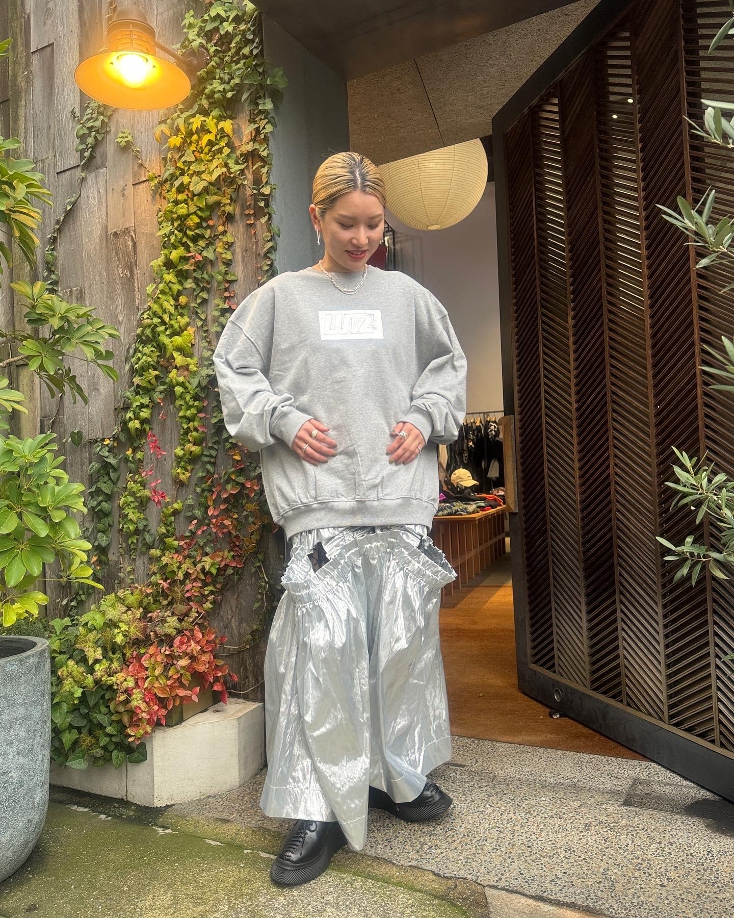 24SS】LUTZ HUELLE ルッツヒュエル / CHROME SWEAT / スウェット