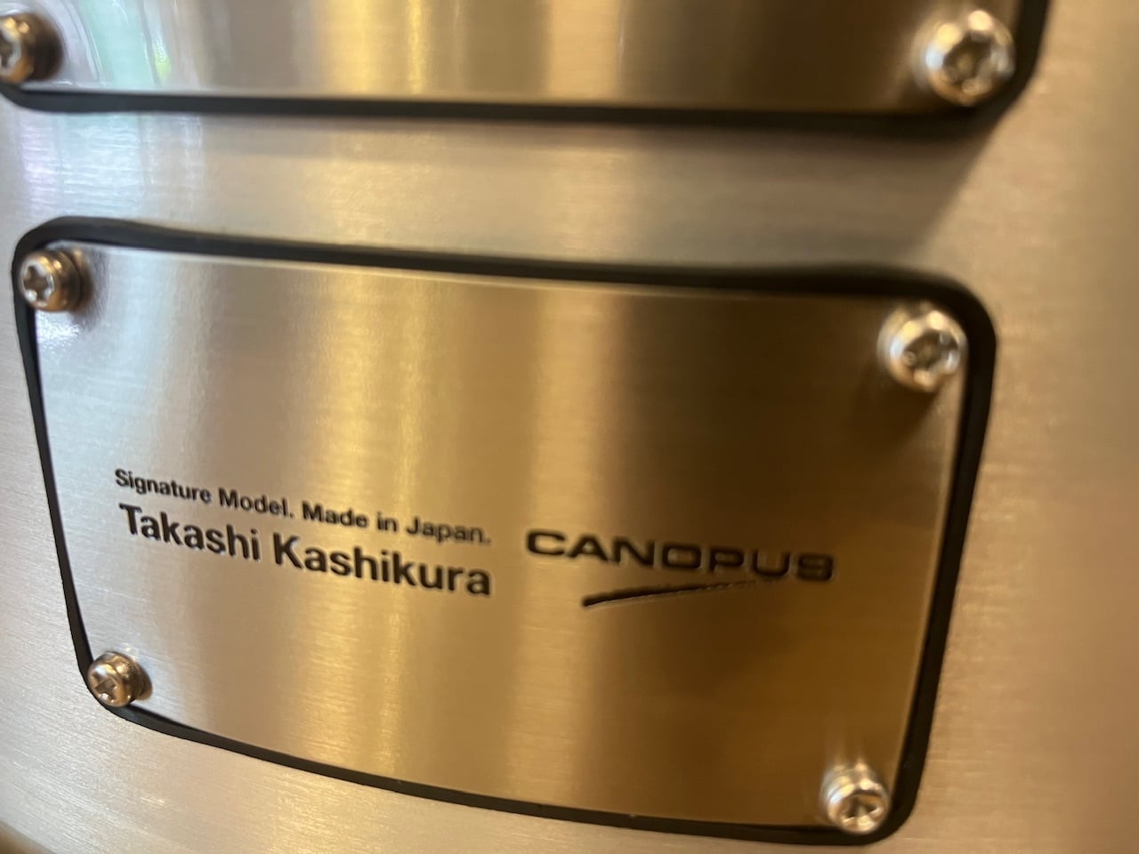 限定品]CANOPUS 柏倉隆史 toe25周年記念モデルスネア TKT-1465AL3 14