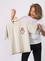 Mモチーフカットソー(Mylanka)