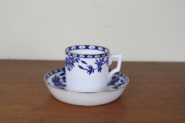 ミントン　デルフト　カップ＆ソーサー　デュオ　MINTON　イギリス　アンティーク　に1069