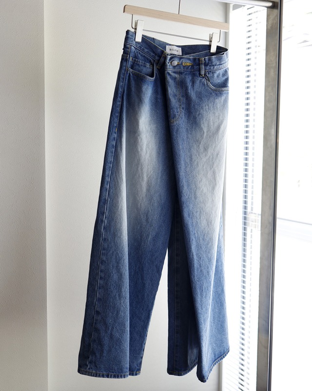 BELPER HANG OUT DENIM PANTS / INDIGO