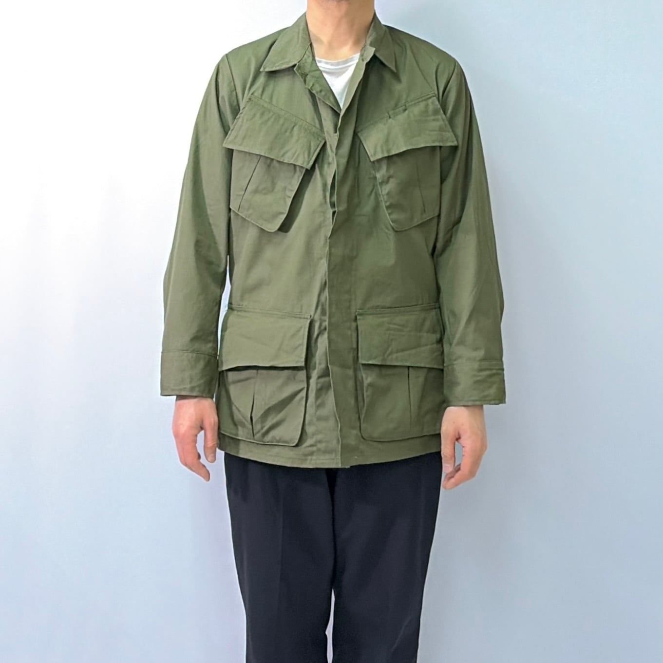 デッドストック 70s US ARMY 米軍 ジャングル ファティーグ ジャケット