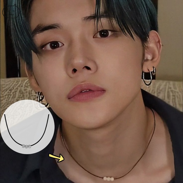 ★TXT ヨンジュン 着用！！Charming Triple Necklace