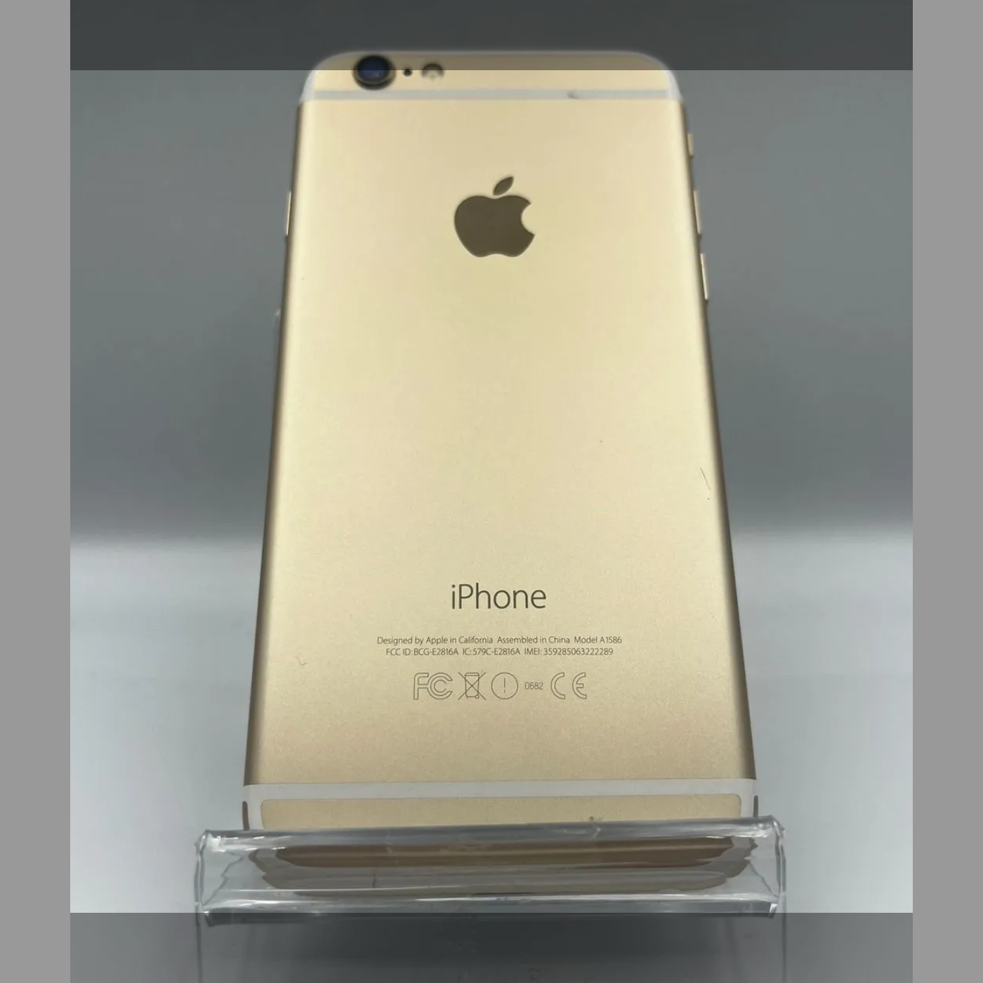 送料無料 Apple iPhone6 16GB au Gold MG492J/A