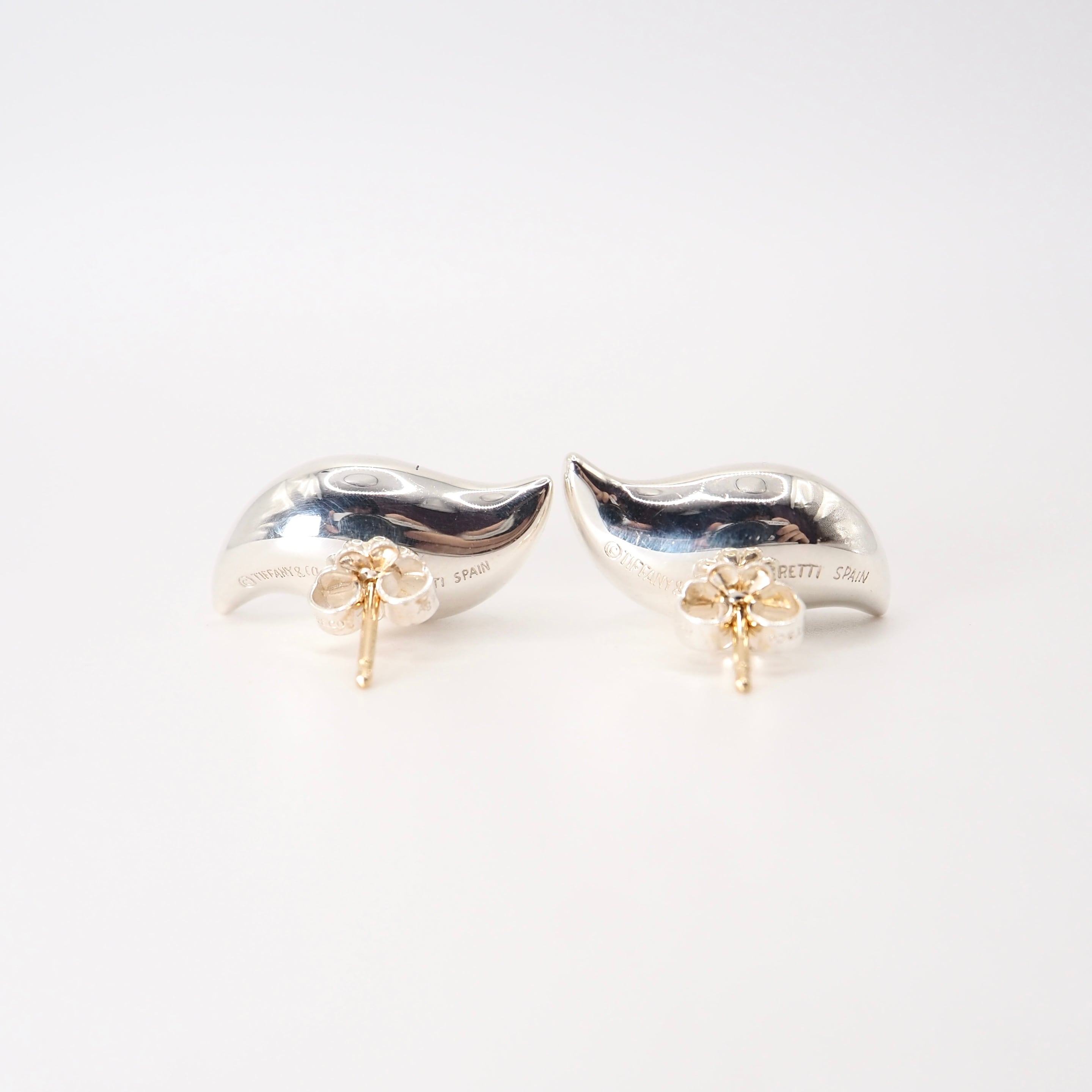 Tiffany&Co. エルサペレッティ フェザー スタッド ピアス シルバー925