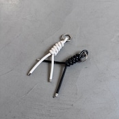 【受注予約:7月中旬入荷予定】rope keyring/black