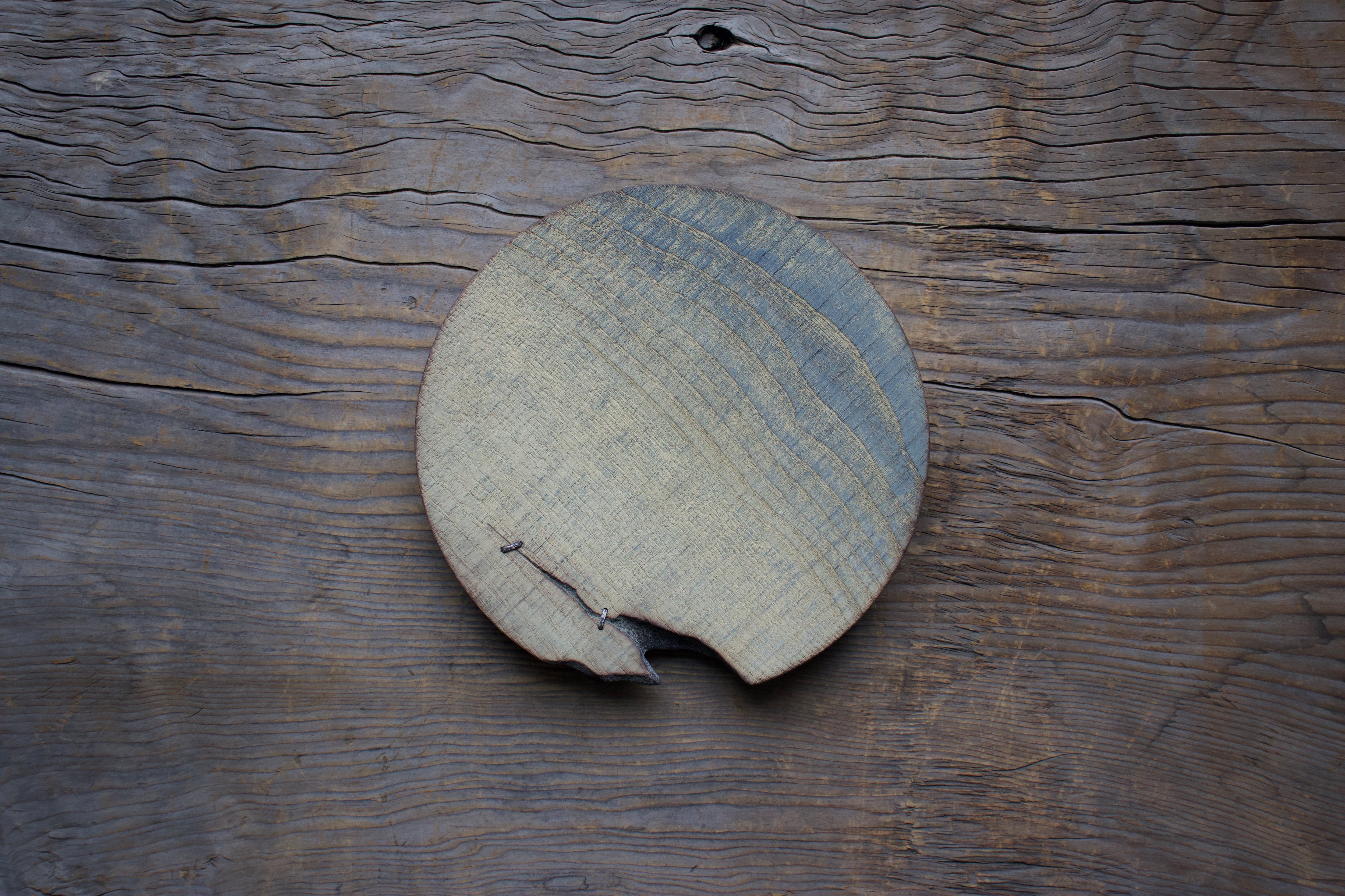 浮様丸皿240銀の鎹(2)