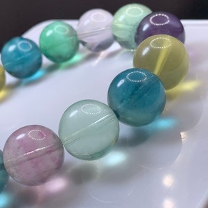 A71.色鮮やか♪フローライト ブレスレット