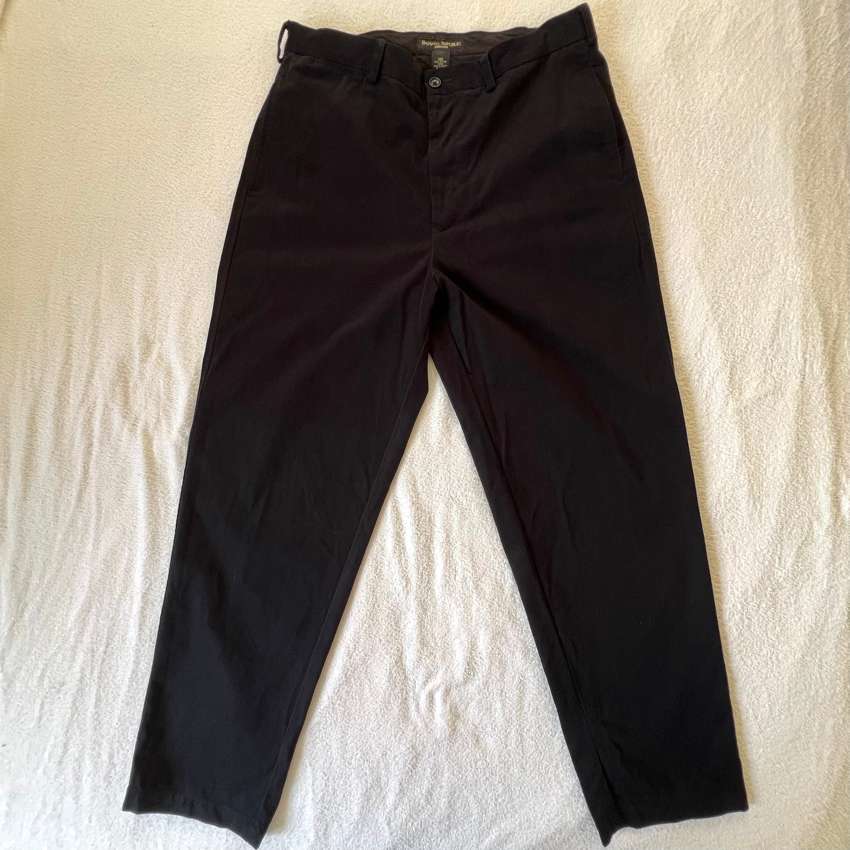 90s BANANA REPUBLIC バナナリパブリック ブラック チノパン